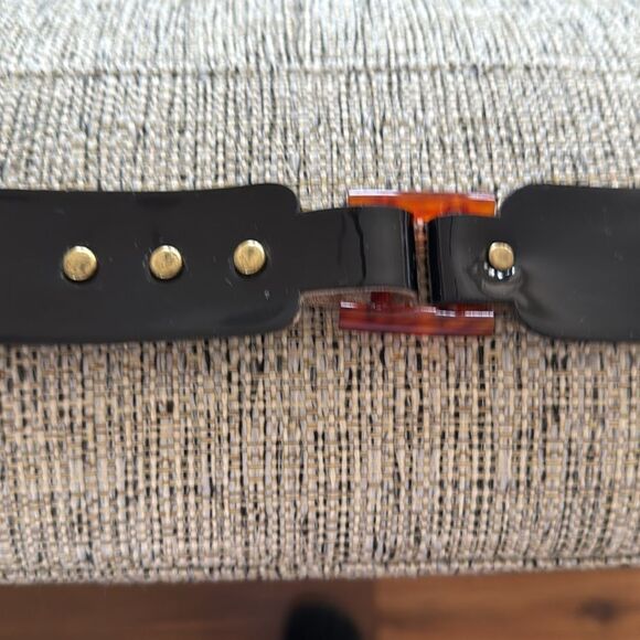 Vintage patent leather belt - Picture 4 of 9